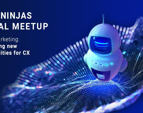 AI in Marketing and explore how it unlocks new possibilities for CX, webinar banner