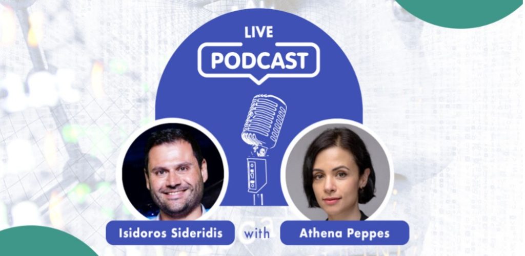Athena Peppes joins Isidoros Sideridis Athena Peppes joins Isidoros Sideridis